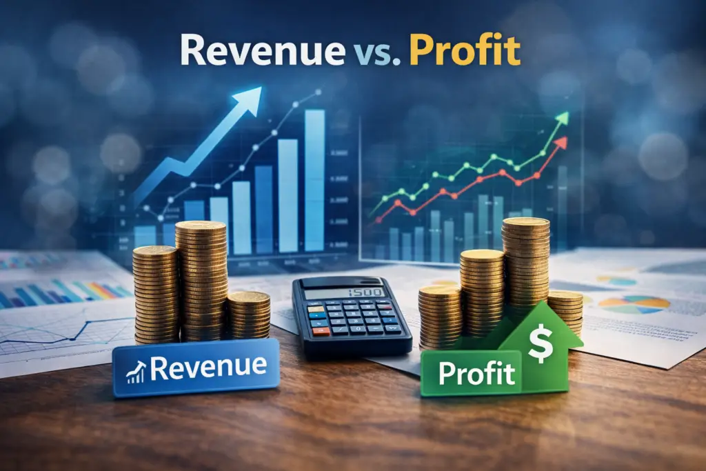 revenue vs profit model