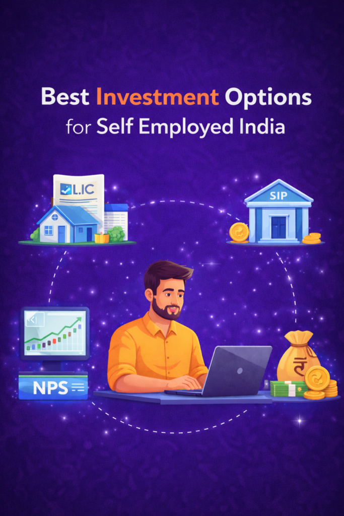 investment options for self employed india